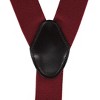 CTM Men's Elastic Y-Back Sleek Swivel Hook Suspenders - 3 of 4