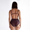 LECHERY Women's Lustrous Sheer Micro Triangle Bra - 2 of 2
