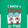 Boys' - Dr. Seuss - I Know A Thing Or Two School Short Sleeve Graphic T-Shirt - 2 of 4
