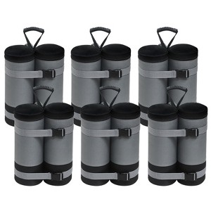EAGLE PEAK Extra Large Sandbags for Canopy Tent 270 lbs Leg Weights Heavy Duty Weight Bags for Pop Up Canopy Gazebos - 1 of 4