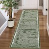 Coolmee Washable Modern Stripe Carpet Non Slip Soft Rubber Backed Rug,Low Pile Area Rug for Bedroom Office DiningRooBeige - 3 of 4