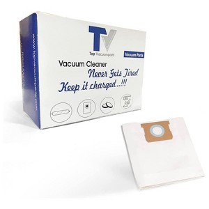 Topvacuumparts Replacement For Shop-Vac 9066133 Disposable Filter Bags, Fits 5-8 Gallon Vacs, For Dry Pick-Up Only,(1-Pack) # compare to part 9066100 - 1 of 3