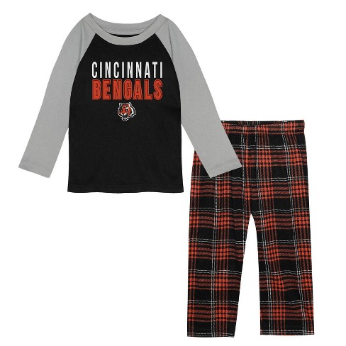 Nfl Cincinnati Bengals Youth Pajama Set - L : Target