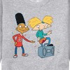 Men's - Hey Arnold! - HA Air Guitar Graphic Fleece Sweatshirt - 2 of 4