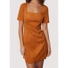 Women's Amore Faux Suede Minidress - LOST + WANDER - 3 of 4