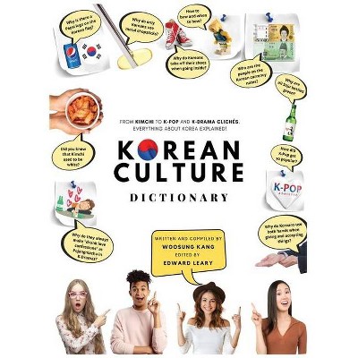 Korean Culture Dictionary - From Kimchi To K-Pop and K-Drama Clichés. Everything About Korea Explained! - by  Woosung Kang (Hardcover)