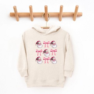 The Juniper Shop Coquette Santa Chart Toddler Graphic Hoodie - 1 of 3