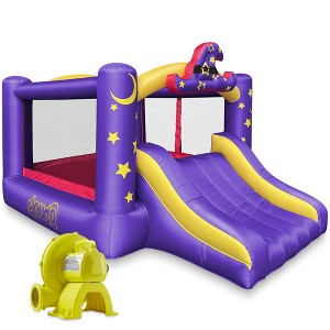 Cloud 9 Wizard Bounce House with Blower - Inflatable Bouncer with Slide and Large Jumping Area - 1 of 4