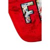Little Arrow Design Co Multi Striped Memory Foam Bath Rug Red - Deny Designs: Soft Microfiber, Machine Washable, Non-Slip Backing - 3 of 3
