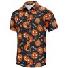 Men's Graphic Print Short Sleeve Button-Down Shirt - Casual Holiday & Themed Top - 2 of 4