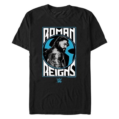 Men's WWE Roman Reigns Poster  T-Shirt - Black - 5X Large