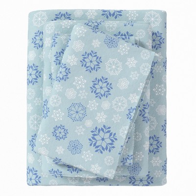 100% Cotton Lodge Printed Flannel Sheet Set - Great Bay Home