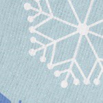 blue snowflake
