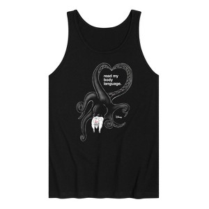 Men's - Disney Villains - Read My Body Language Ursula Graphic Tank Top - 1 of 2