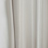 TOBILE Twist Tab Total Blackout Window Curtain Panel White 50x95" Blackout - 3 of 4