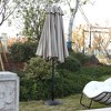 NicBex 14.8 Ft Double-Sided Patio Umbrella,Large Outdoor Umbrella for Patio,Rectangular Table Market Umbrella with Crank,Base Not Included - 2 of 4