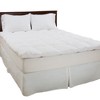 Hastings Home Mattress Topper 2-Inch Duck Feather Gusset Pad for Beds - 3 of 3