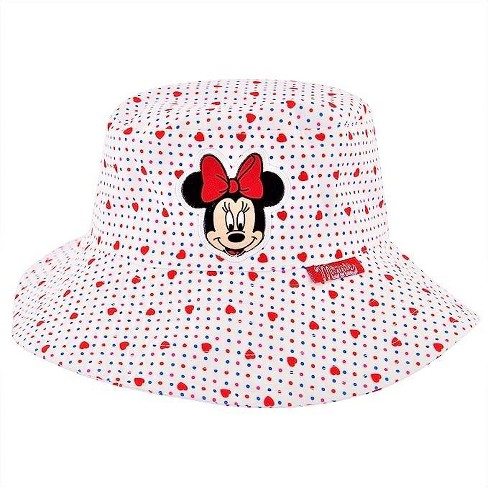 Disney Minnie Mouse Baseball Cap Hat Adjustable Pink & Gray - Girls