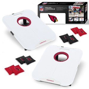 NFL Arizona Cardinals All-Weather Travel Cornhole Set - 1 of 4