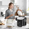 ZAFRO Nugget Ice Maker Countertop with Handle,35Lbs/24Hrs,7 Mins Fast Ice Making, Stainless Steel Pellet Ice Maker with Ice Basket/Ice Scoop - 3 of 4