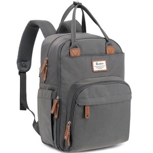 RUVALINO Large Diaper Bag Backpack, Multifunction Travel Maternity Baby Changing Bags - 1 of 4