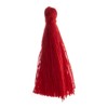 John Bead 1in Red Cotton Tassels Ornament for DIY Crafts Party Decorations, 20pcs - 3 of 4
