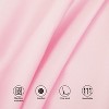 2 Pack 500 Thread Count Cotton Envelope Toddler Pillowcases, Ultra Soft Travel Pillow Cases - NTBAY - 3 of 4
