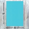 Hamilco Colored Cardstock Paper 11" x 17" Electric Blue Color Card Stock Paper 50 Pack - 2 of 4