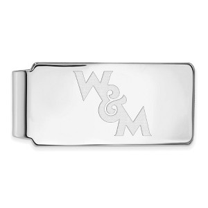 Black Bow Jewelry Sterling Silver William and Mary Fold Over Money Clip - 1 of 4