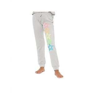 Girl Stars Fleece Sweatpant - Malibu Sugar - 1 of 1