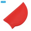 Unique Bargains Silicone Waterproof Non-Slip Adult Swimming Caps 2 Pcs - 3 of 4