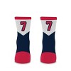 NFL Houston Texans CJ Stroud Bobble Youth Socks: Team Logo Knit Quarter Socks - 2 of 3