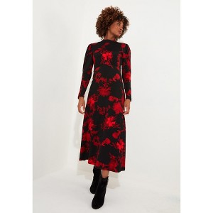 maxi green dress with sleeves Maxi Dress Button Front | Green | Long Sleeve | Sustainable Clothing