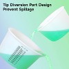 JDICTION 2-Pack 600ml Silicone Mixing Bowls - Reusable Measuring Cups for Epoxy Resin, Jewelry Casting & Acrylic Paint, Nonstick Craft Tools - 4 of 4