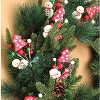 Floral Home 8.6" Assorted Snowman and Berry Tree Picks  - Christmas Décor - 24-Piece - 2 of 3