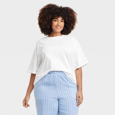 Women's Oversized Short Sleeve T-Shirt - A New Day™