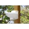 IQ America Motion Security Flood Light, Battery-Powered, 800 Lumen LED, Wall/Eave Mount for Closet, Shed, Attic, Workshop, Grill, White - 3 of 4
