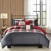 Warren Herringbone Duvet Cover Set - 2 of 4