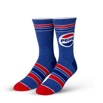 Odd Sox Pepsi Mountain Dew Merchandise Funny Crew Socks Men's, Assorted Styles