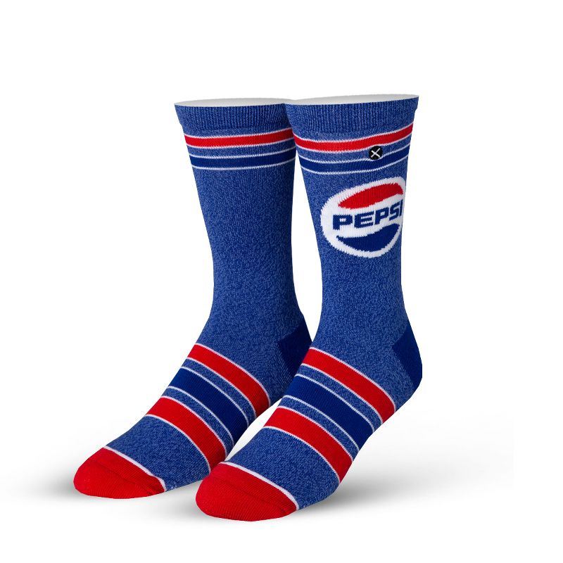 Odd Sox Pepsi Mountain Dew Merchandise Funny Crew Socks Men's, Assorted Styles, 1 of 4