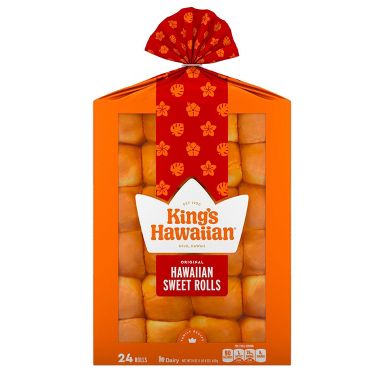 King's Hawaiian Sweet Rolls - 24ct /24oz