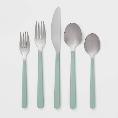 Ginkgo International LTD Toddler Flatware Set Hammered Stainless Steel