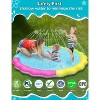 Jasonwell Splash Pad Sprinkler – Inflatable Outdoor Water Play Mat for Kids, Toddlers, and Pets, Backyard Fun for Boys & Girls (XXL) - 3 of 4