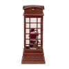 Cesicia 4x4x10" Phone Booth With Santa On Phone, for Christmas Table Decor - 3 of 4