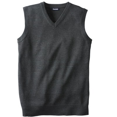 KingSize Men's Big & Tall Lightweight V-Neck Sweater Vest