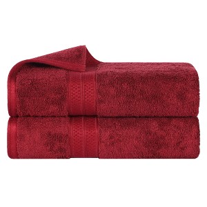 Rayon from Bamboo and Cotton Blend Cozy Plush Towel Set by Blue Nile Mills - 1 of 4