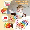 6-in-1 Montessori Baby Toy Set with Wooden Blocks, Xylophone and Teether for Toddlers - 3 of 4