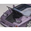 Lamborghini Diablo SE30 Jota Viola SE30 / Purple Metallic with Blue Interior 1/18 Model Car by Autoart - 3 of 4