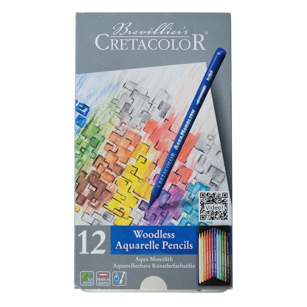 CretaColor Chalk Pencil 3pk - White Soft