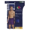 Fruit Of the Loom Fruit of the Loom Men's Premium Boxers, Plaid 4 Pack - 4 of 4